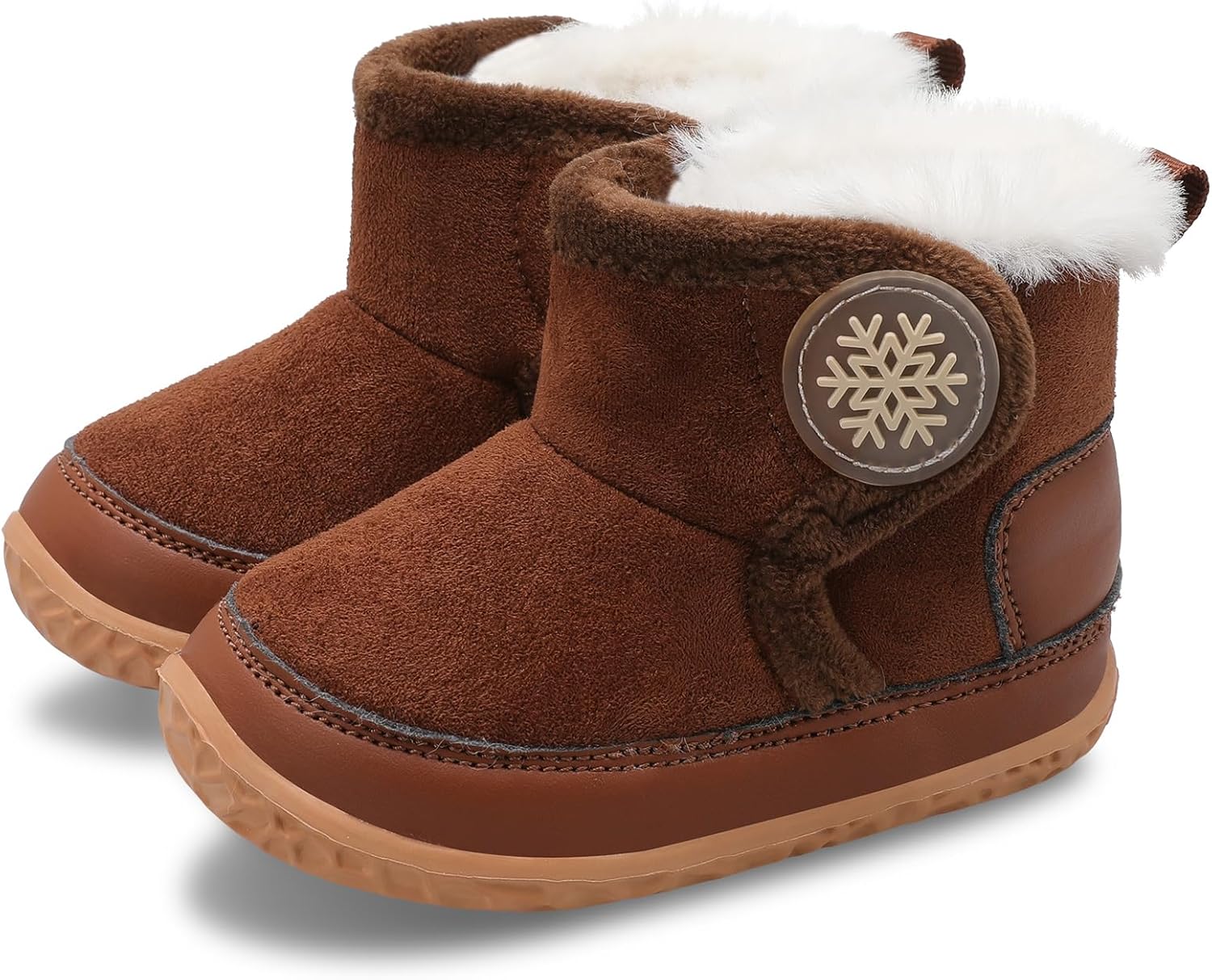 L-RUN Детские ботиночки для малышей, мальчиков и девочек, высокие ботинки для маленьких детей, зимняя обувь для дома и улицы, теплые ботинки, Dark Brown
L-RUN Детские ботиночки для малышей, мальчиков и девочек, высокие ботинки для маленьких детей, зимняя обувь для дома и улицы, теплые ботинки, Dark Brown