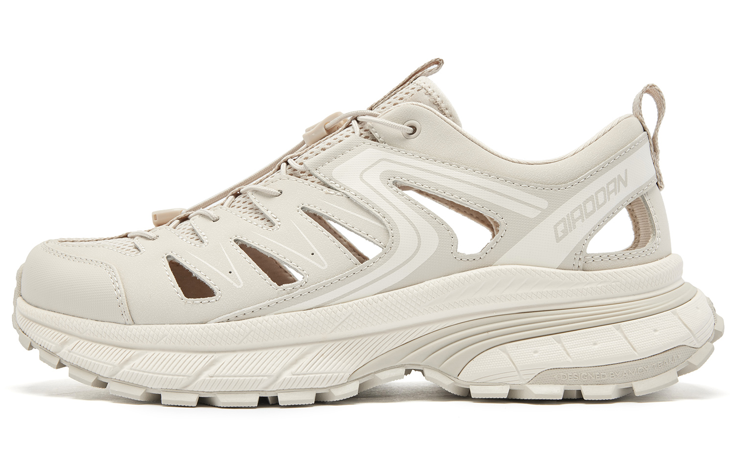 QIAODAN Мужские кроссовки для речного треккинга Kaiyuan V4 с противоскользящей и износостойкой поддержкой, серо-бежевые
QIAODAN Мужские кроссовки для речного треккинга Kaiyuan V4 с противоскользящей и износостойкой поддержкой, серо-бежевые