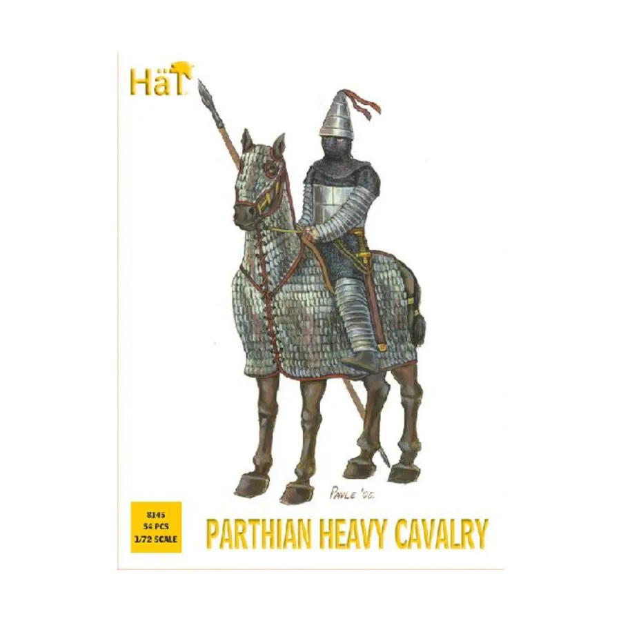 Парфянская тяжелая кавалерия, Historical Plastic Military Figures - Ancient (1:72) (Hat Industries)
Парфянская тяжелая кавалерия, Historical Plastic Military Figures - Ancient (1:72) (Hat Industries)