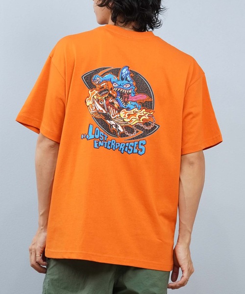 Футболка с коротким рукавом, принт на спине Lost, оранжевый
Футболка с коротким рукавом, принт на спине Lost, оранжевый