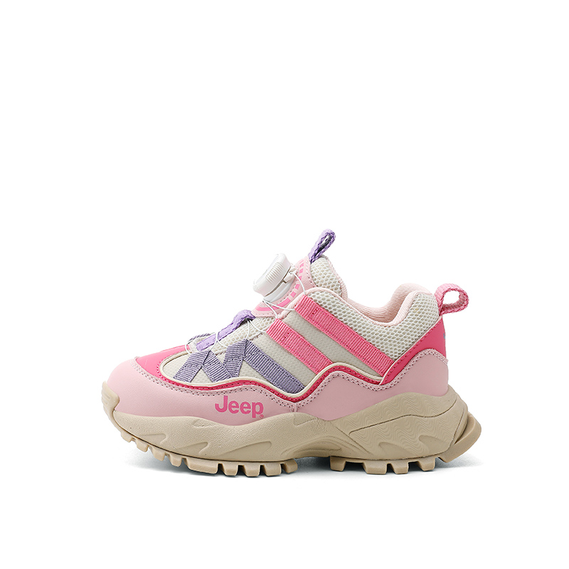 Низкие детские беговые кроссовки розово-фиолетовые Kids' Jeep
Низкие детские беговые кроссовки розово-фиолетовые Kids' Jeep