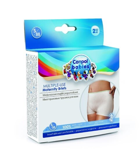 Трусики послеродовые, многоразовые, сетка, размер S/M, 2 шт. Canpol Babies
Трусики послеродовые, многоразовые, сетка, размер S/M, 2 шт. Canpol Babies