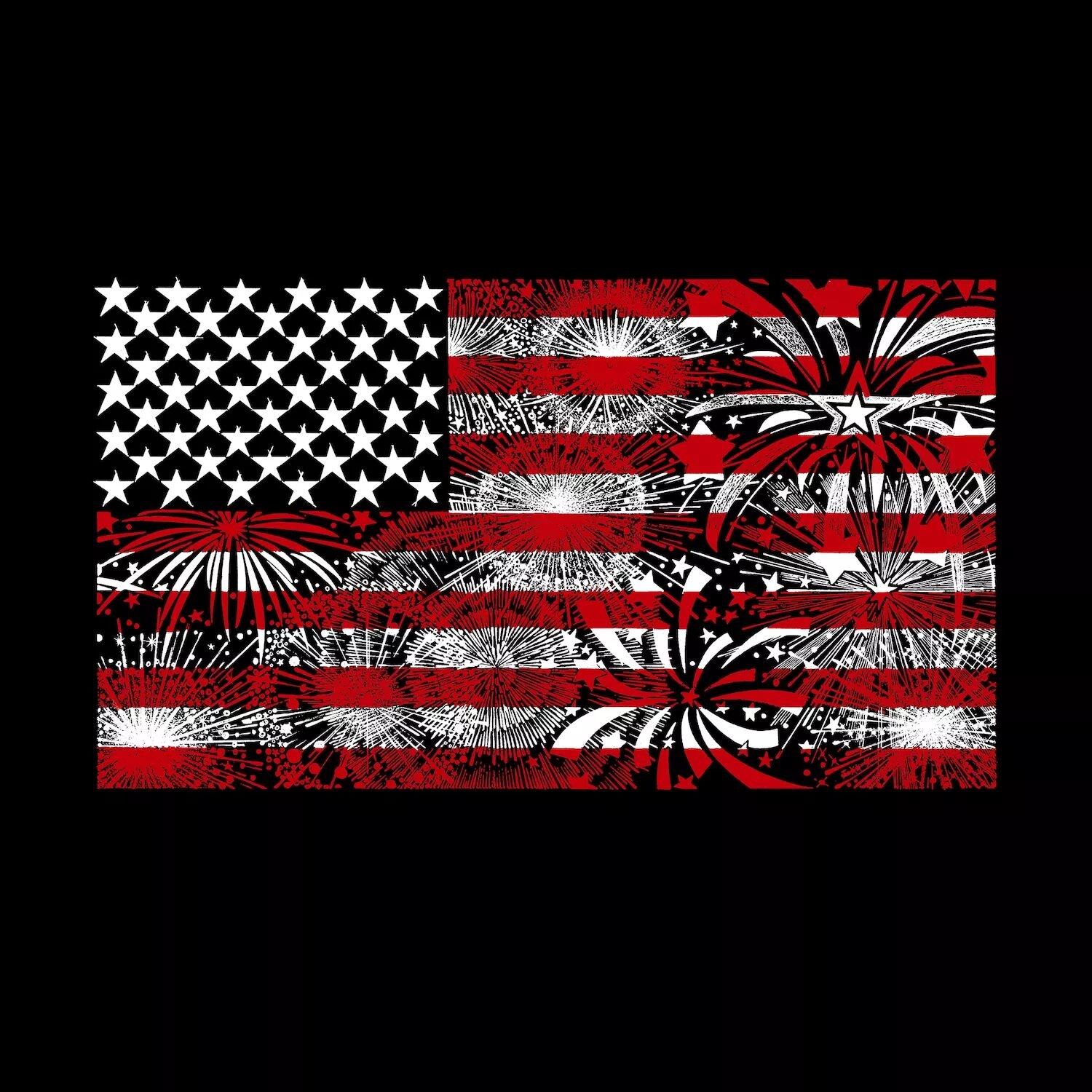 Fireworks American Flag — мужская футболка премиум-класса с рисунком Word Art LA Pop Art
Fireworks American Flag — мужская футболка премиум-класса с рисунком Word Art LA Pop Art