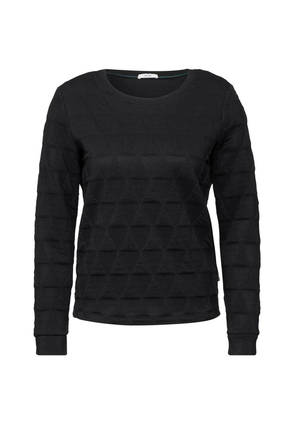 Топ с длинными рукавами MIT GRAFISCHEM MUSTER Cecil, черный
Топ с длинными рукавами MIT GRAFISCHEM MUSTER Cecil, черный