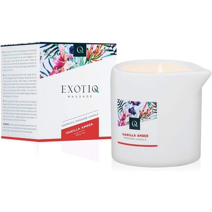 Exotiq Vanilla Amber Wellness Массажная свеча и масло
Exotiq Vanilla Amber Wellness Массажная свеча и масло
