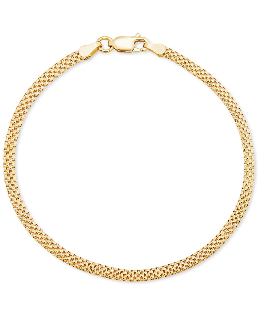 Браслет Giani Bernini Popcorn Link Chain из стерлингового серебра с покрытием из 18-каратного золота Macy's, Gold
Браслет Giani Bernini Popcorn Link Chain из стерлингового серебра с покрытием из 18-каратного золота Macy's, Gold