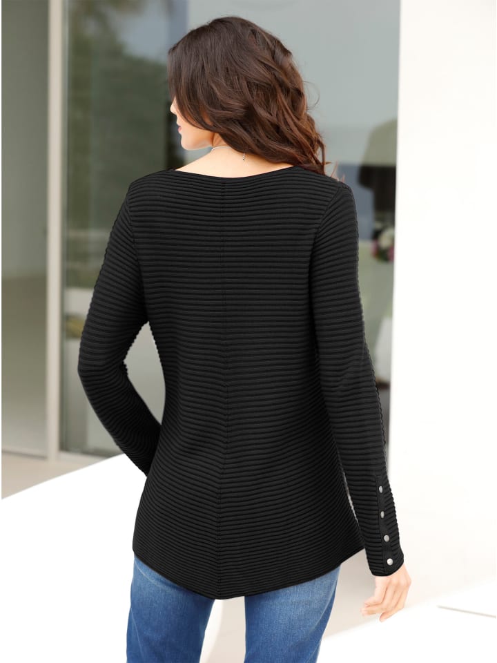 черный свитер с круглым вырезом WITT WEIDEN
черный свитер с круглым вырезом WITT WEIDEN