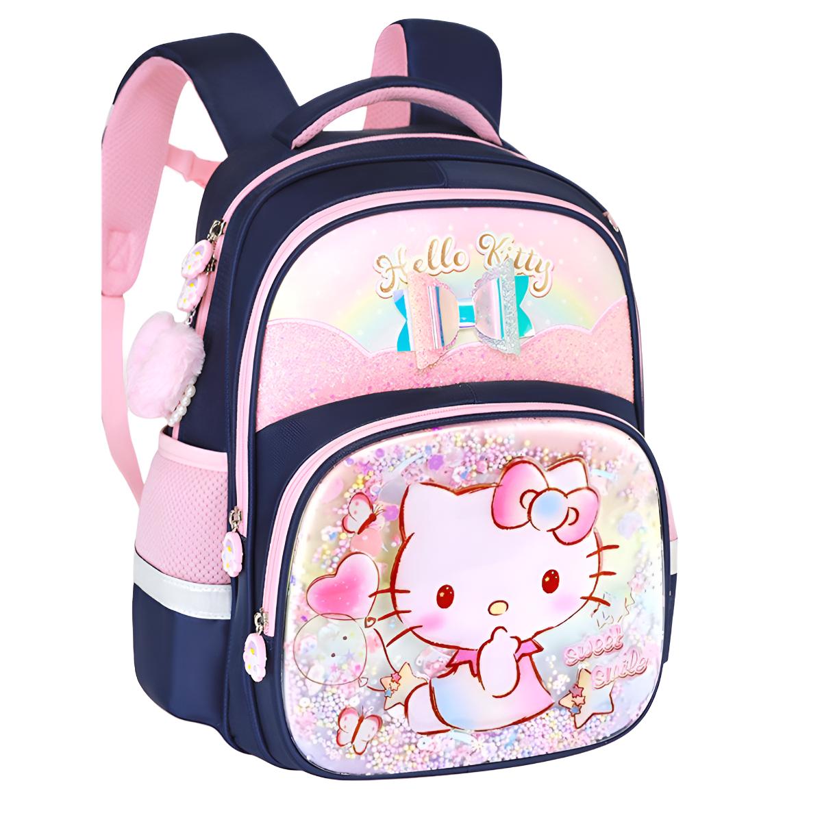 Студенческий рюкзак из полиэстера обычный детский разноцветный Sanrio, темно-синий
Студенческий рюкзак из полиэстера обычный детский разноцветный Sanrio, темно-синий