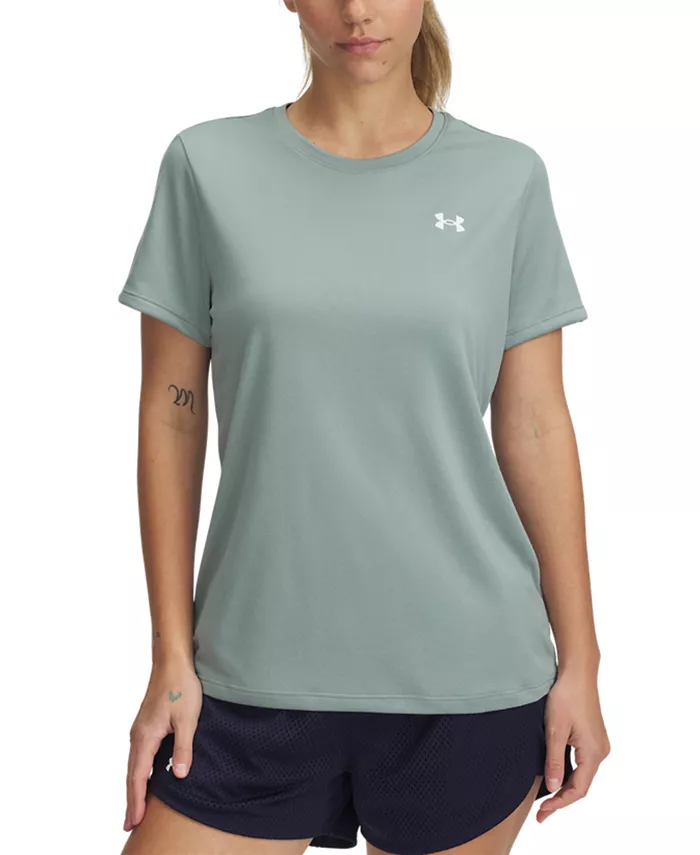 Женская футболка UA Tech с короткими рукавами Under Armour, зеленый
Женская футболка UA Tech с короткими рукавами Under Armour, зеленый