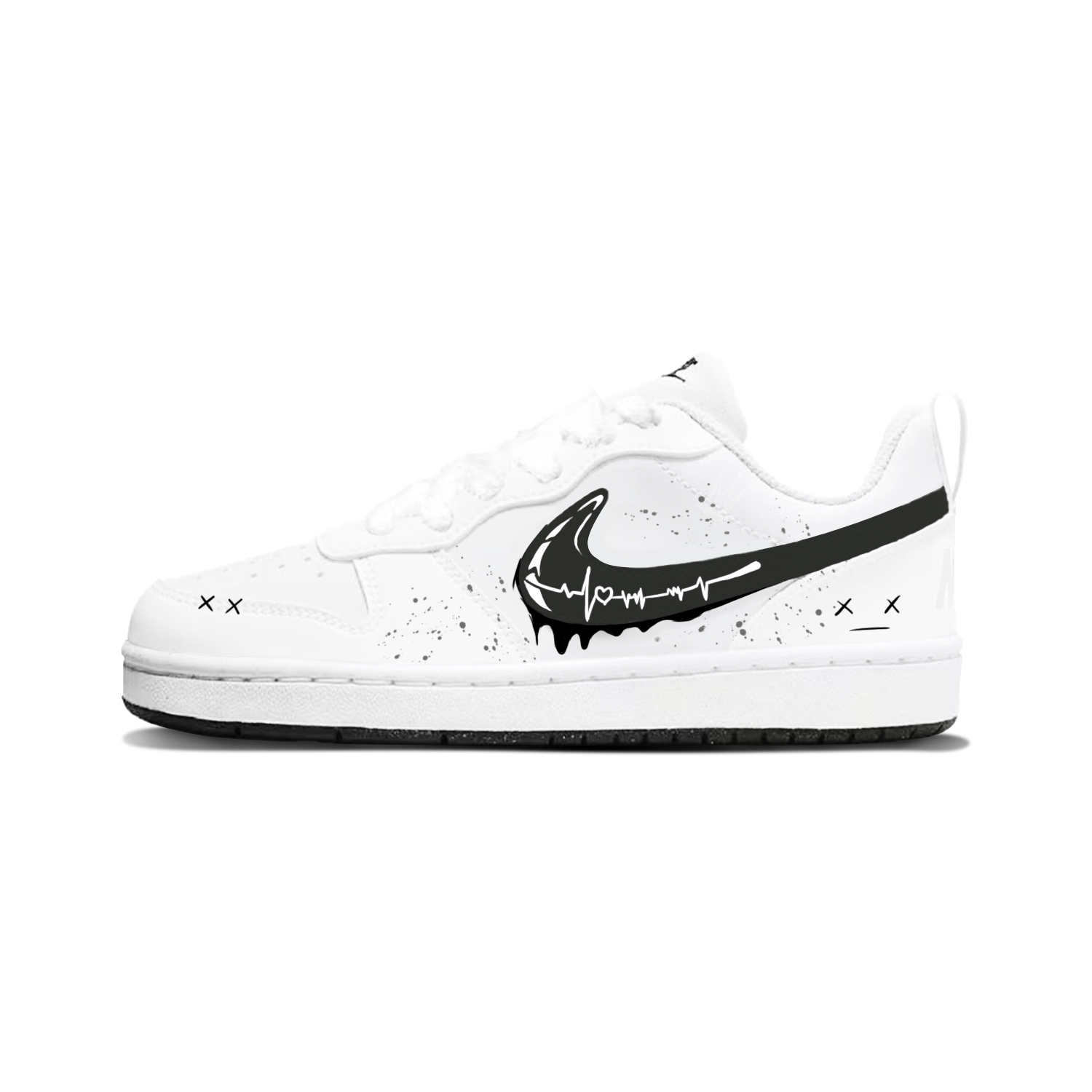 Nike Кроссовки для скейтбординга Court Borough с амортизацией, износостойкие, низкие, детские, черно-белые, унисекс
Nike Кроссовки для скейтбординга Court Borough с амортизацией, износостойкие, низкие, детские, черно-белые, унисекс