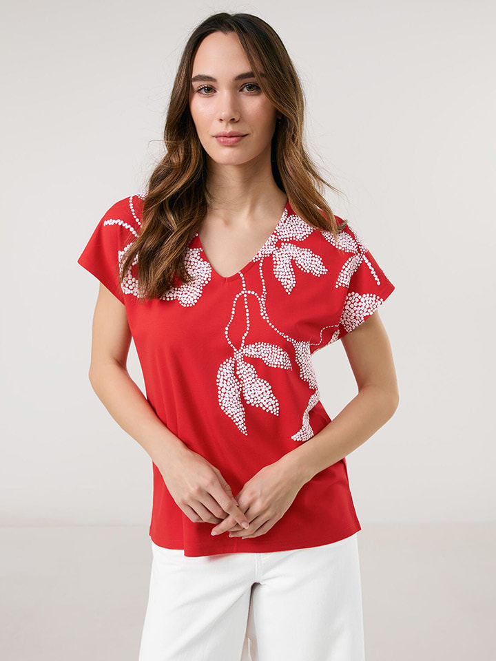 TAIFUN Красная футболка, Красный, TAIFUN Красная футболка
TAIFUN Красная футболка, Красный, TAIFUN Красная футболка