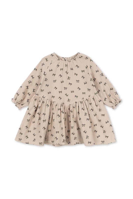 Детское хлопковое платье COCO DRESS GOTS Konges Sløjd, бежевый
Детское хлопковое платье COCO DRESS GOTS Konges Sløjd, бежевый