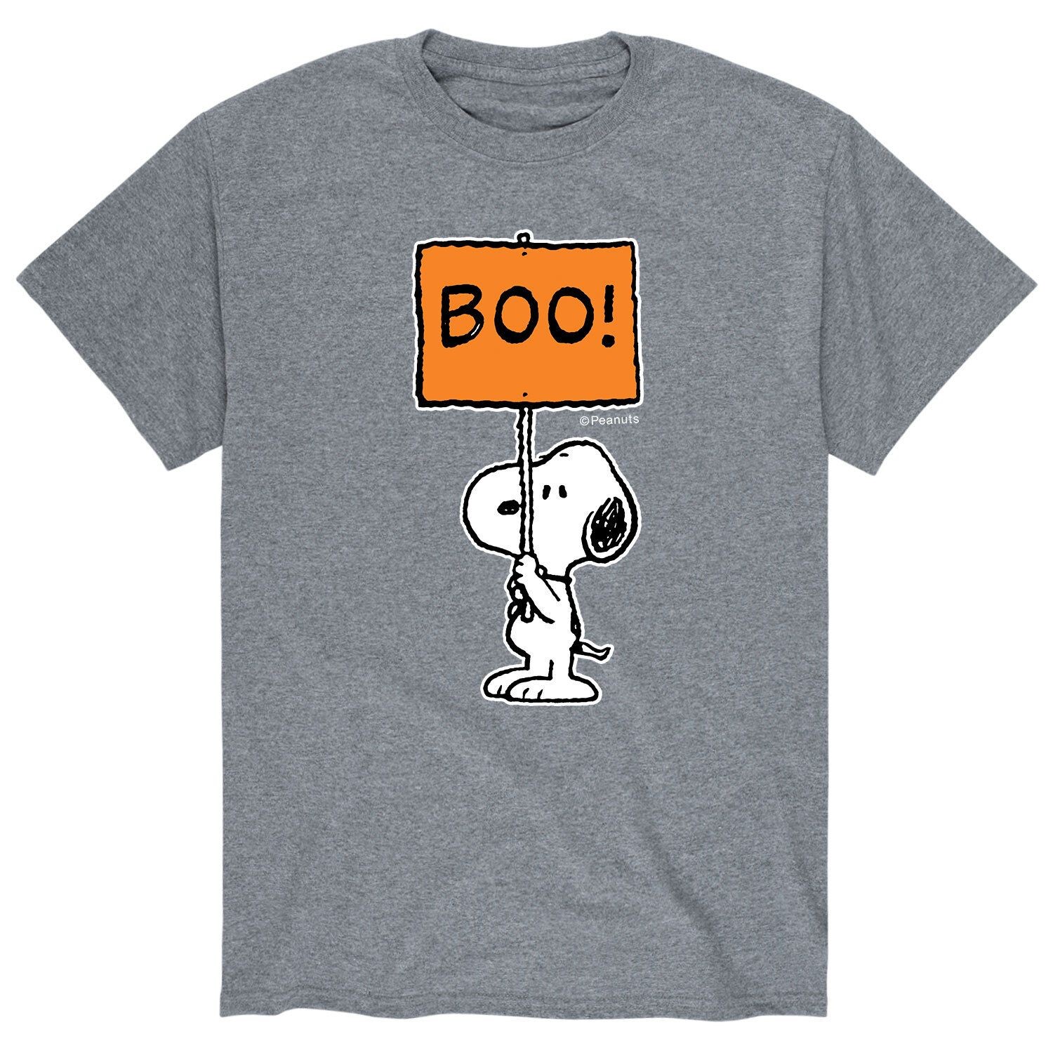 Мужская футболка с надписью Peanuts Snoopy Boo Licensed Character
Мужская футболка с надписью Peanuts Snoopy Boo Licensed Character