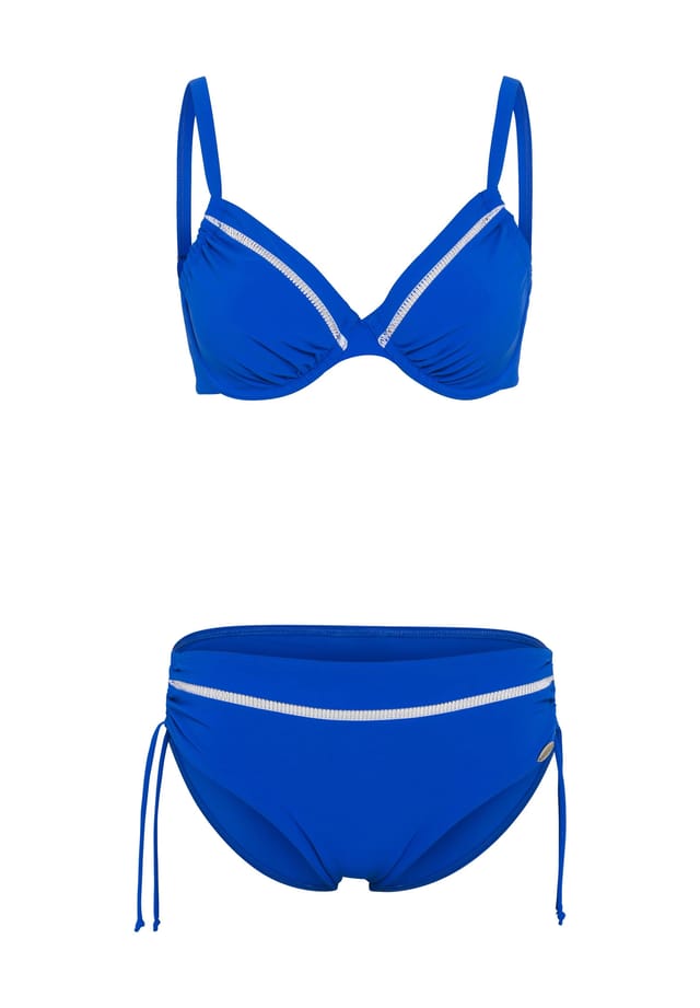 Шнуровка бикини на косточках Sunflair, синий
Шнуровка бикини на косточках Sunflair, синий
