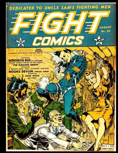 Fight Comics #20: Comics From The Golden Age 1942 (CreateSpace Independent Publishing Platform)
Fight Comics #20: Comics From The Golden Age 1942 (CreateSpace Independent Publishing Platform)