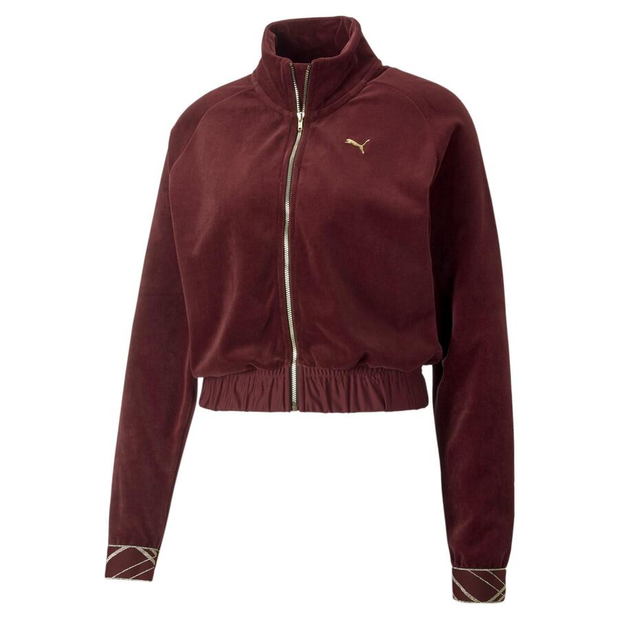 Женская тренировочная куртка Puma Deco Glam Velor Full Zip 522254
Женская тренировочная куртка Puma Deco Glam Velor Full Zip 522254