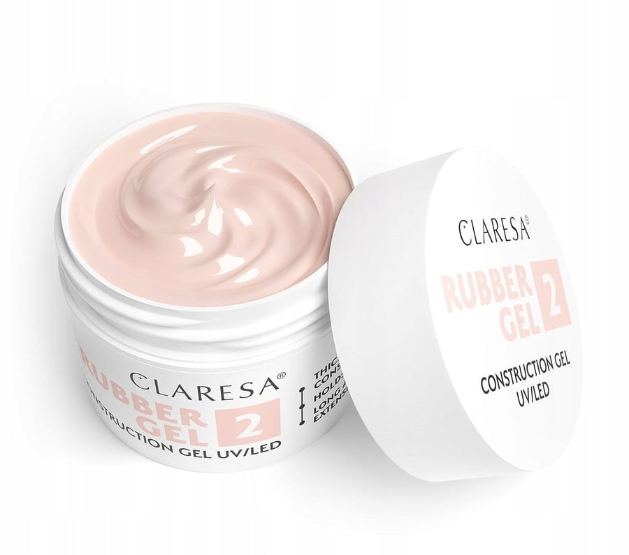 Claresa Rubber Gel Густой строительный гель с тиксотропией 2 - 90 г Puderek
Claresa Rubber Gel Густой строительный гель с тиксотропией 2 - 90 г Puderek