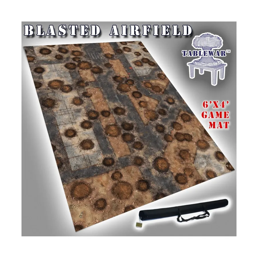 6 футов на 4 фута — разрушенный аэродром, F.A.T. Mats - 6' x 4' (Tablewar)
6 футов на 4 фута — разрушенный аэродром, F.A.T. Mats - 6' x 4' (Tablewar)