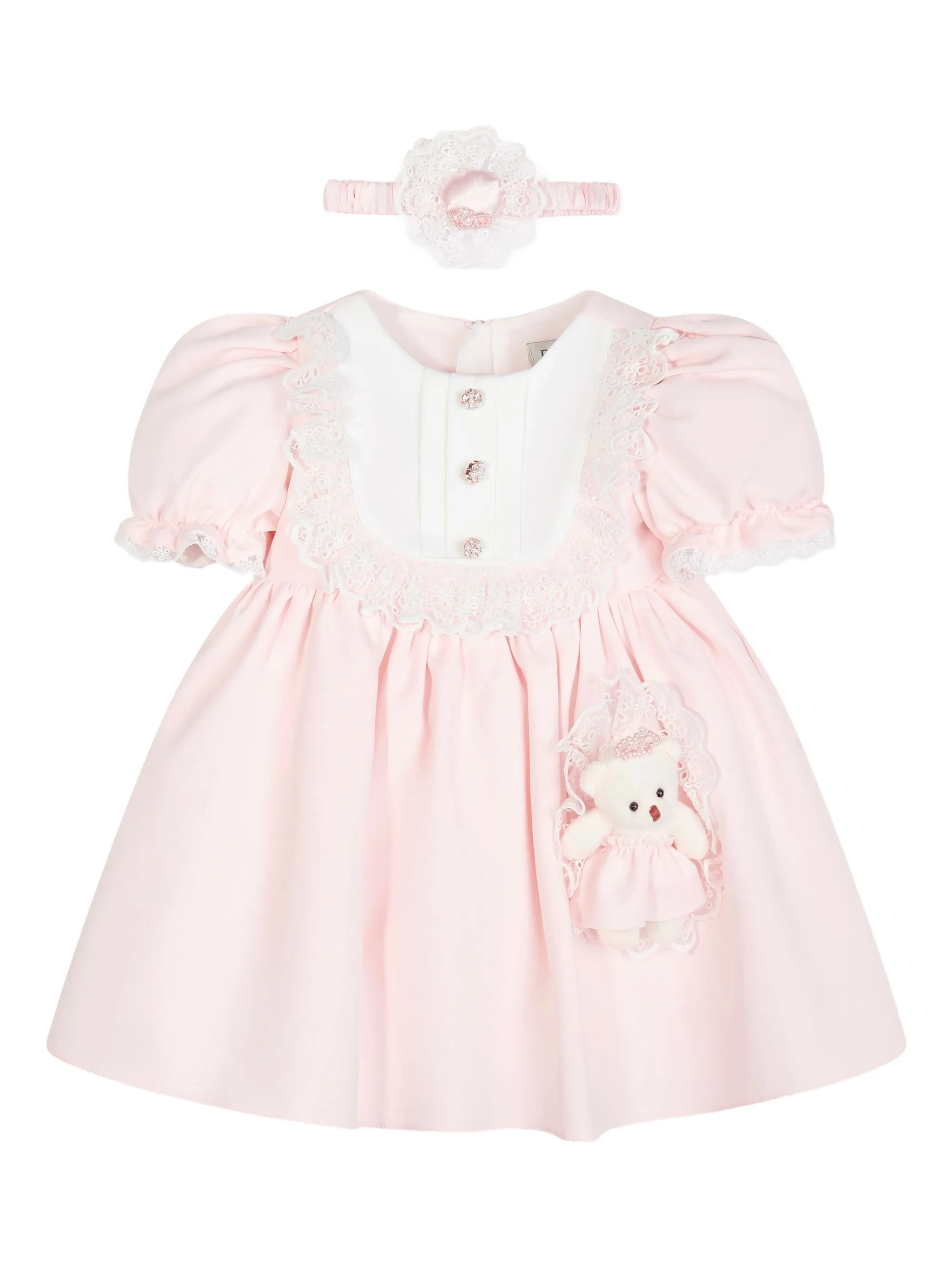 Платье с объемными рукавами и кружевом Dress & Fleur, розовый
Платье с объемными рукавами и кружевом Dress & Fleur, розовый