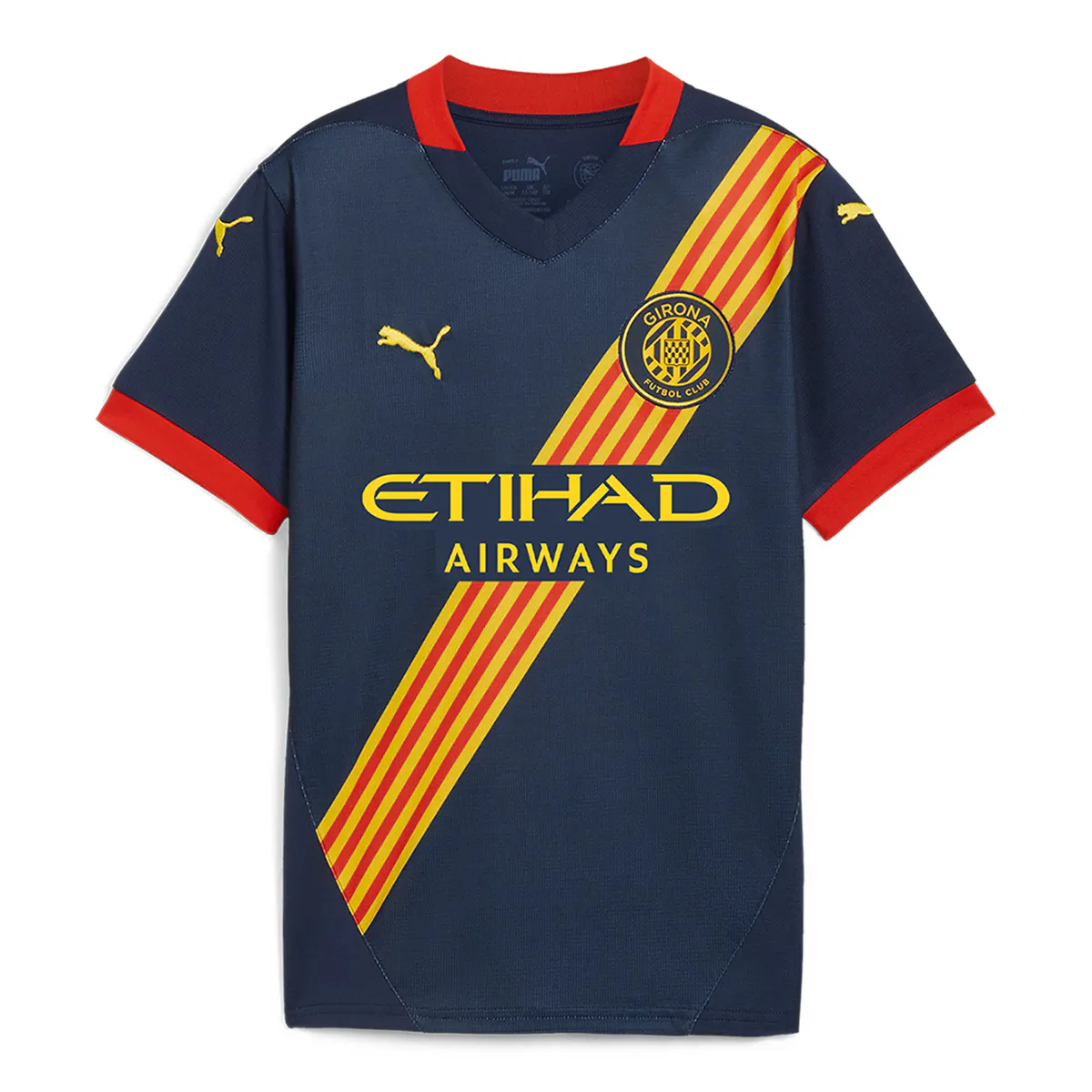 Girona FC 2nd Equipment 2024-2025 Puma Детская футболка, синий
Girona FC 2nd Equipment 2024-2025 Puma Детская футболка, синий