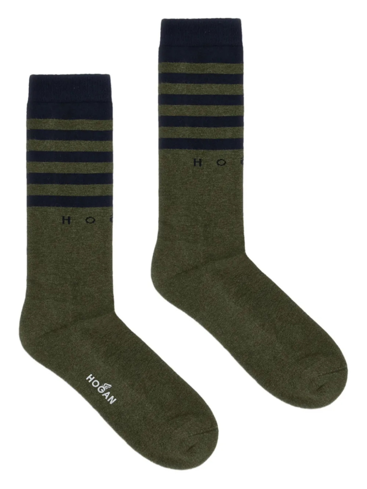 Полосатые носки Hogan, зеленый
Полосатые носки Hogan, зеленый