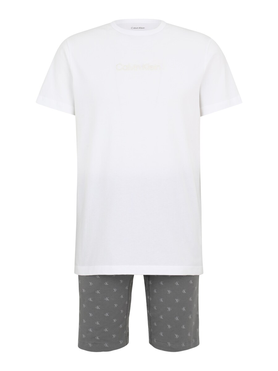 Короткая пижама Calvin Klein Underwear, темно-серый/белый
Короткая пижама Calvin Klein Underwear, темно-серый/белый