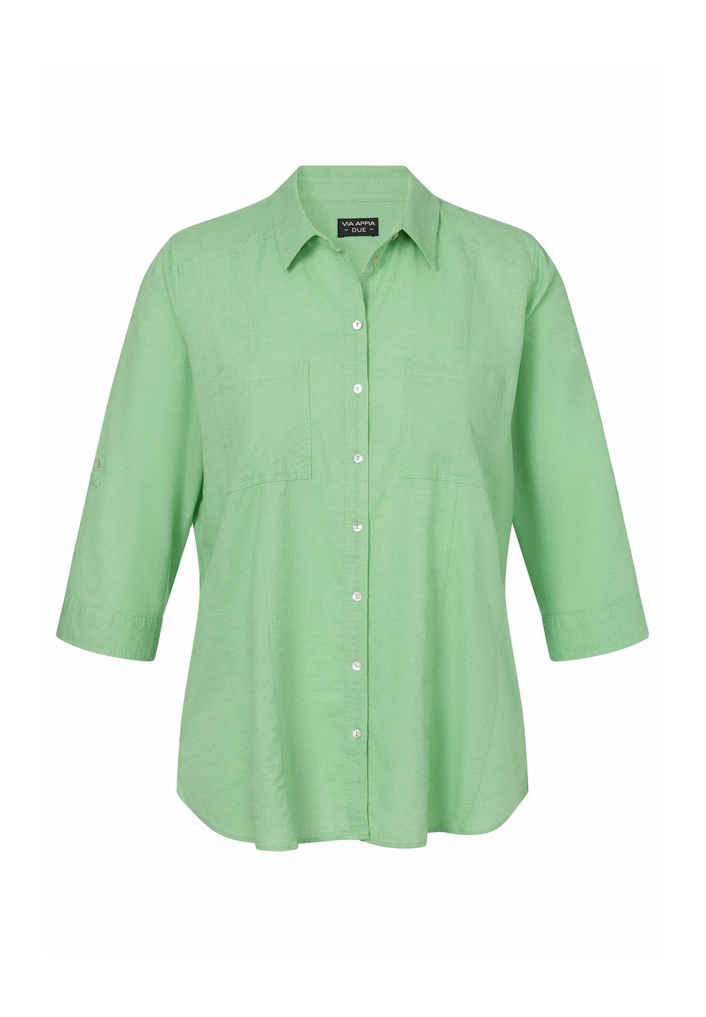 Блузка на пуговицах Via Appia Due, зеленый
Блузка на пуговицах Via Appia Due, зеленый