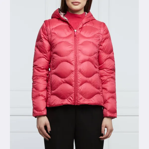 Пуховик стандартного кроя 2 в 1 из органино Max&Co., розовый
Пуховик стандартного кроя 2 в 1 из органино Max&Co., розовый
