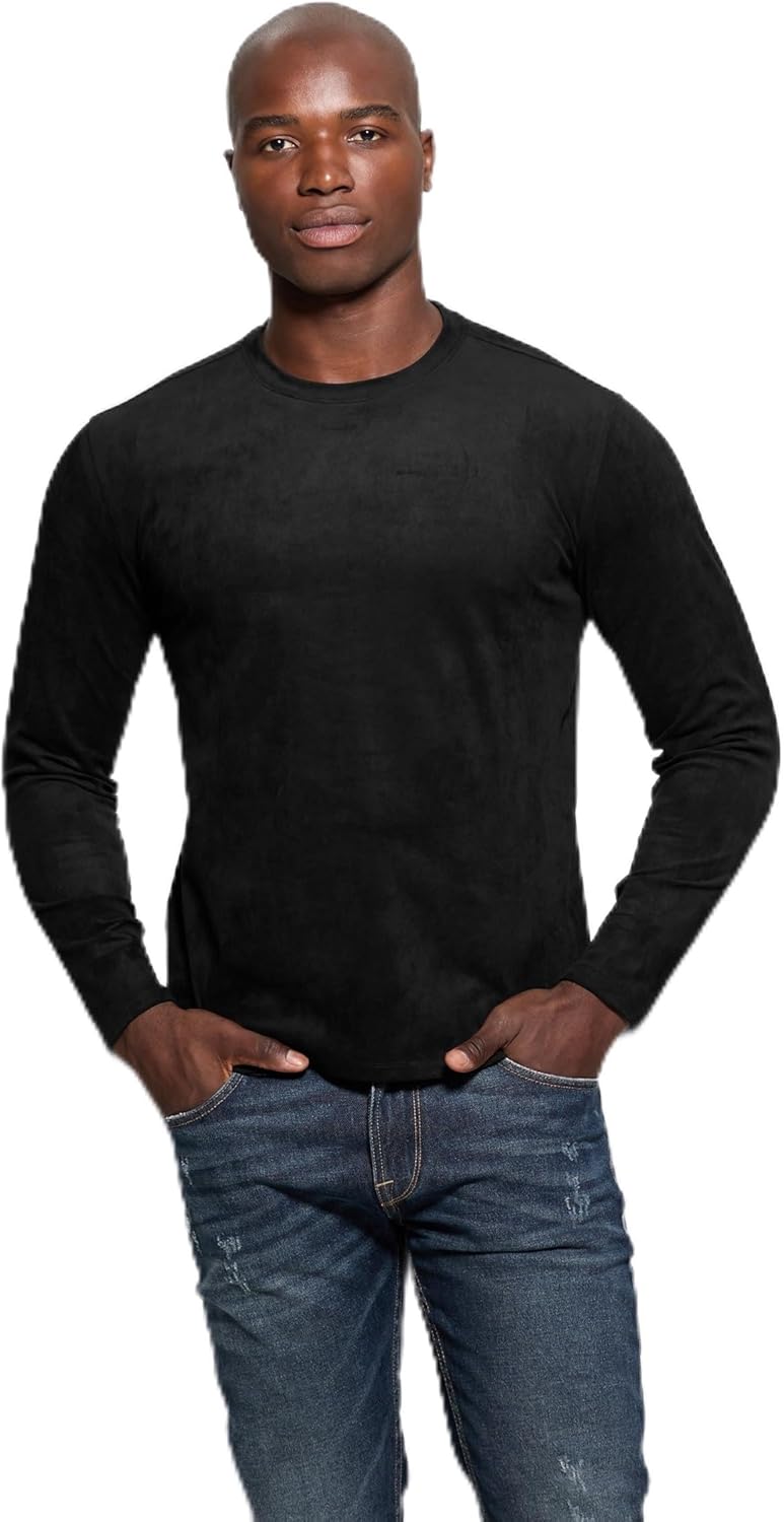 GUESS мужская длинная толстовка Garrett Faux Suede Crew, Jet Black Multi, Черный, GUESS мужская длинная толстовка Garrett Faux Suede Crew, Jet Black Multi
GUESS мужская длинная толстовка Garrett Faux Suede Crew, Jet Black Multi, Черный, GUESS мужская длинная толстовка Garrett Faux Suede Crew, Jet Black Multi