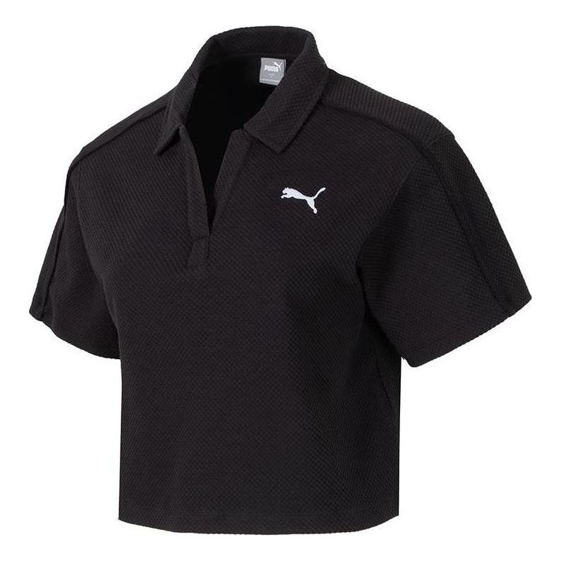 Поло (WMNS) PUMA HER Polo Shirt 'Black'
Поло (WMNS) PUMA HER Polo Shirt 'Black'