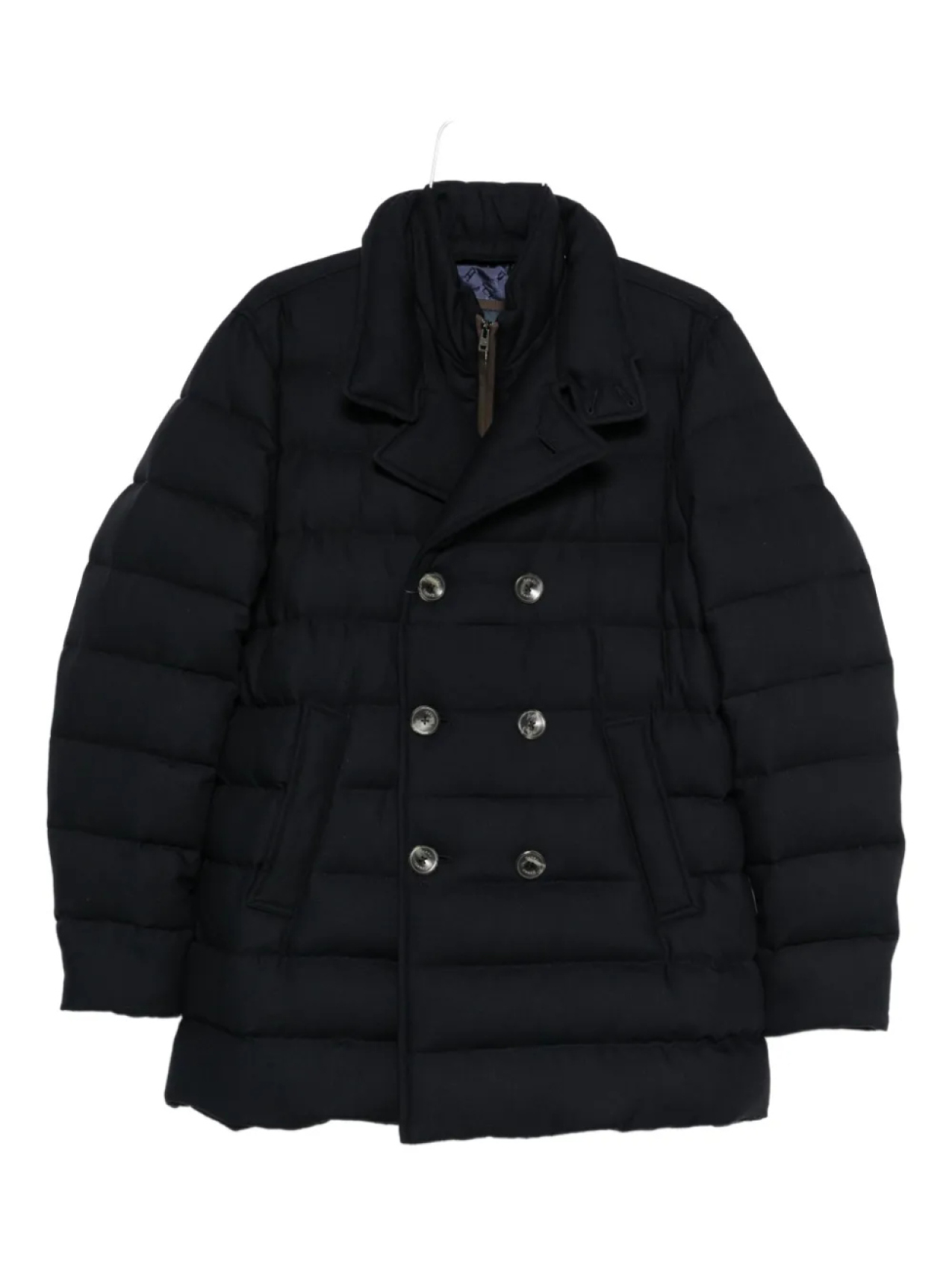 Двубортная стеганая куртка Herno, синий
Двубортная стеганая куртка Herno, синий