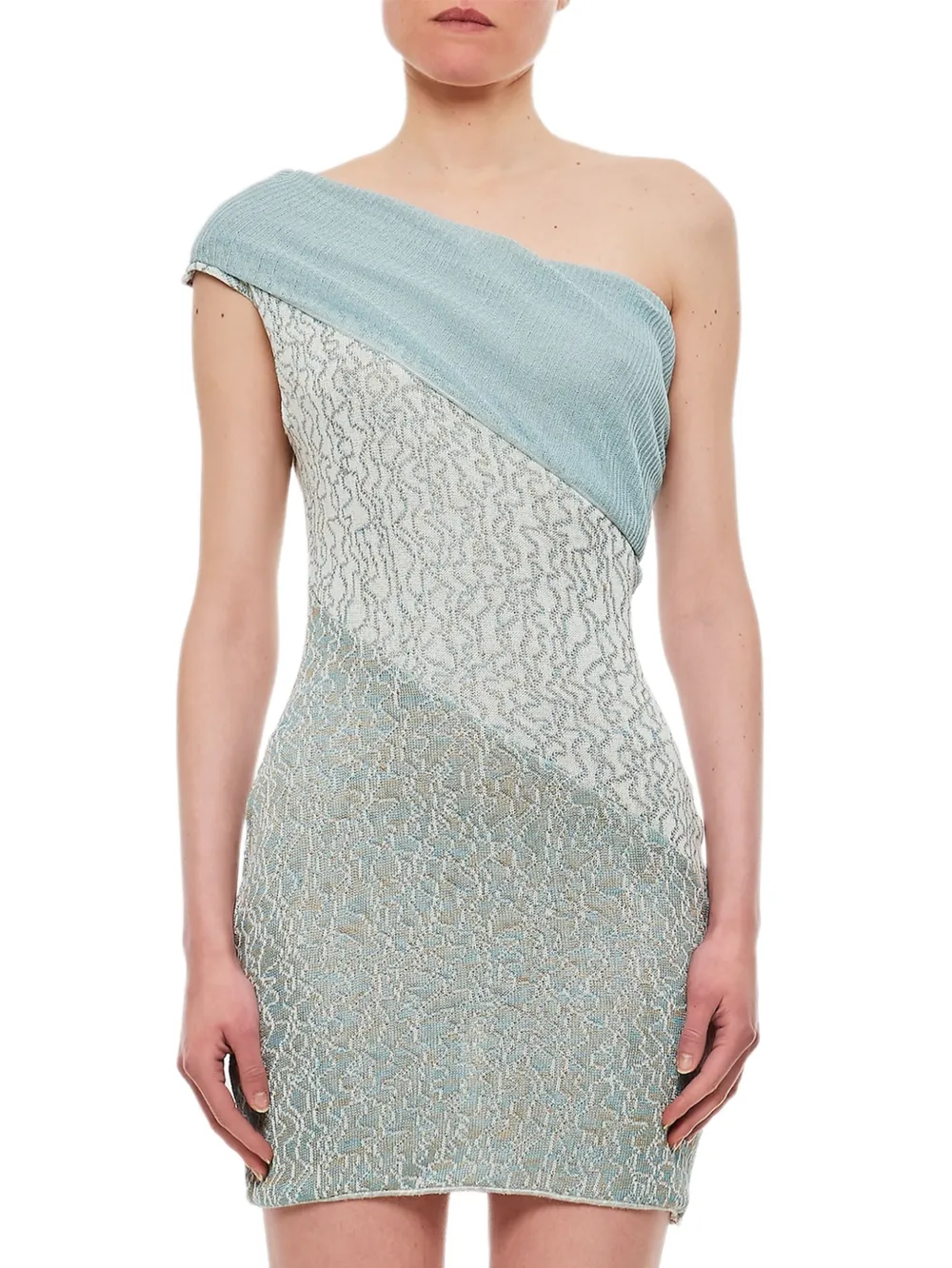 Мини-платье с фактурным принтом на одно плечо VITELLI, синий
Мини-платье с фактурным принтом на одно плечо VITELLI, синий