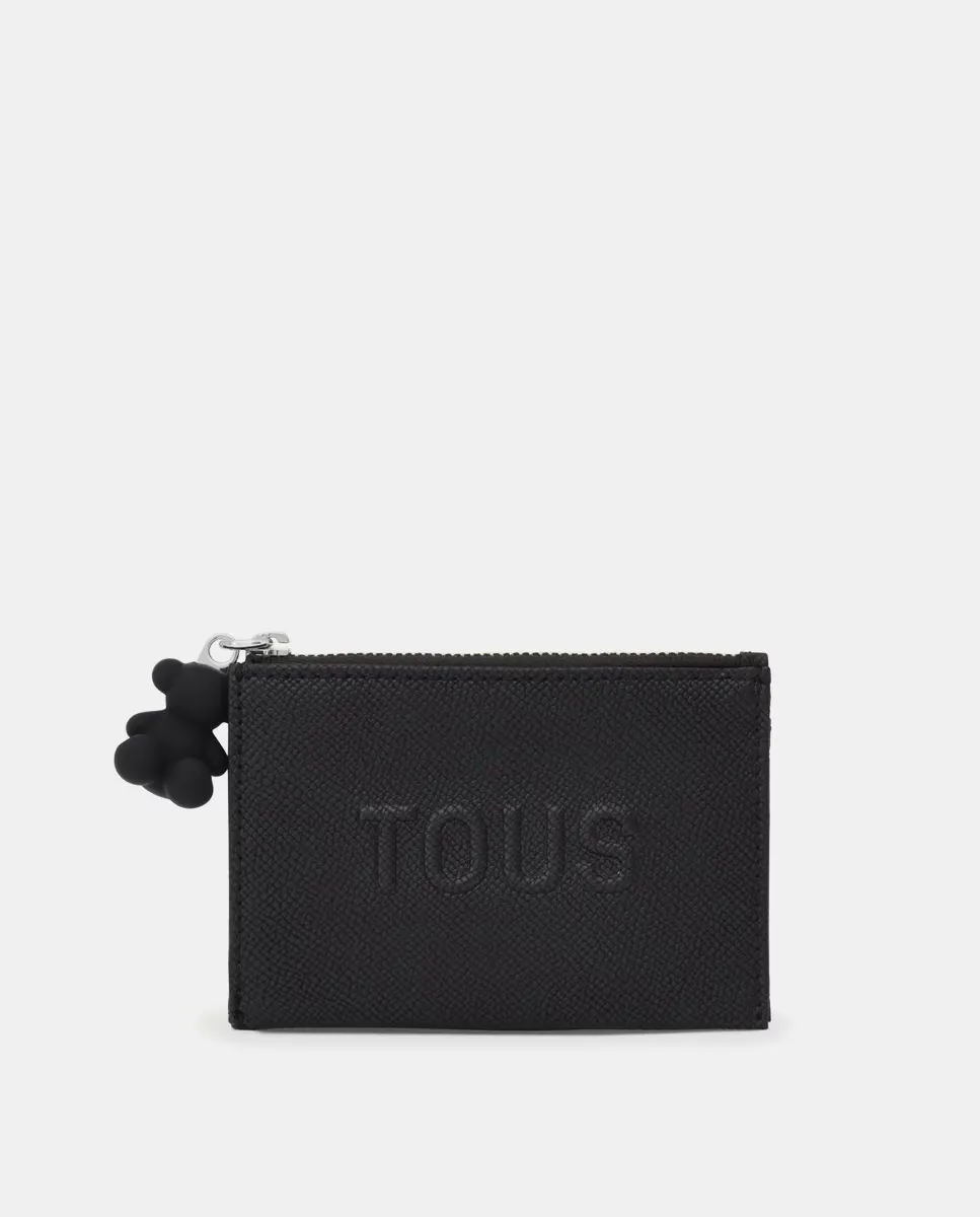 Кошелек цвета фуксии на молнии Tous, черный
Кошелек цвета фуксии на молнии Tous, черный