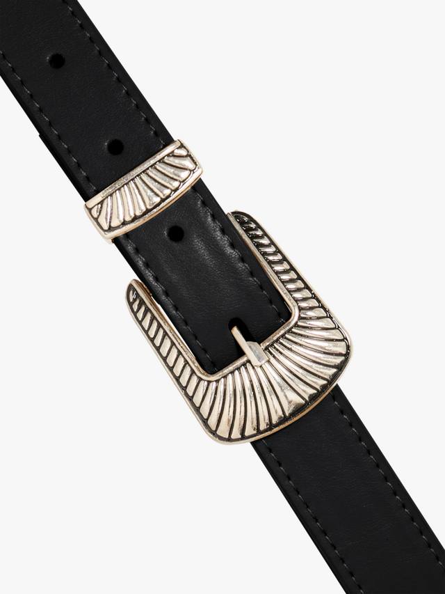 Ремень Asabbin с пряжкой и декоративными деталями ICHI, Black
Ремень Asabbin с пряжкой и декоративными деталями ICHI, Black