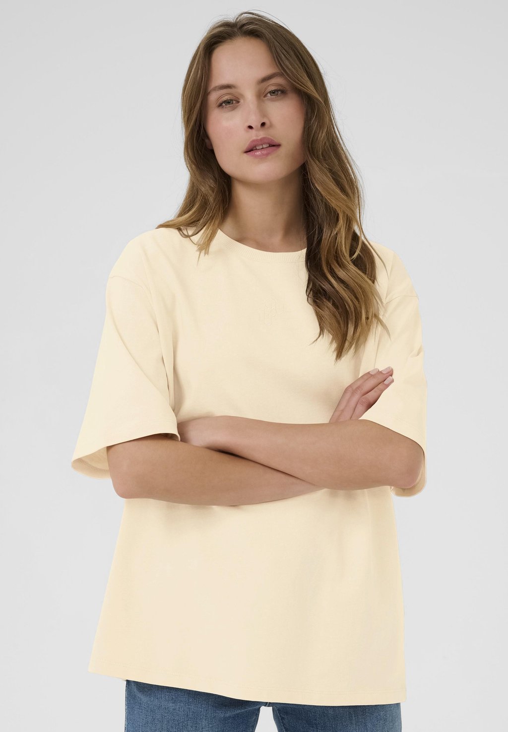 Базовая футболка CUALFIE Culture, бежевый
Базовая футболка CUALFIE Culture, бежевый