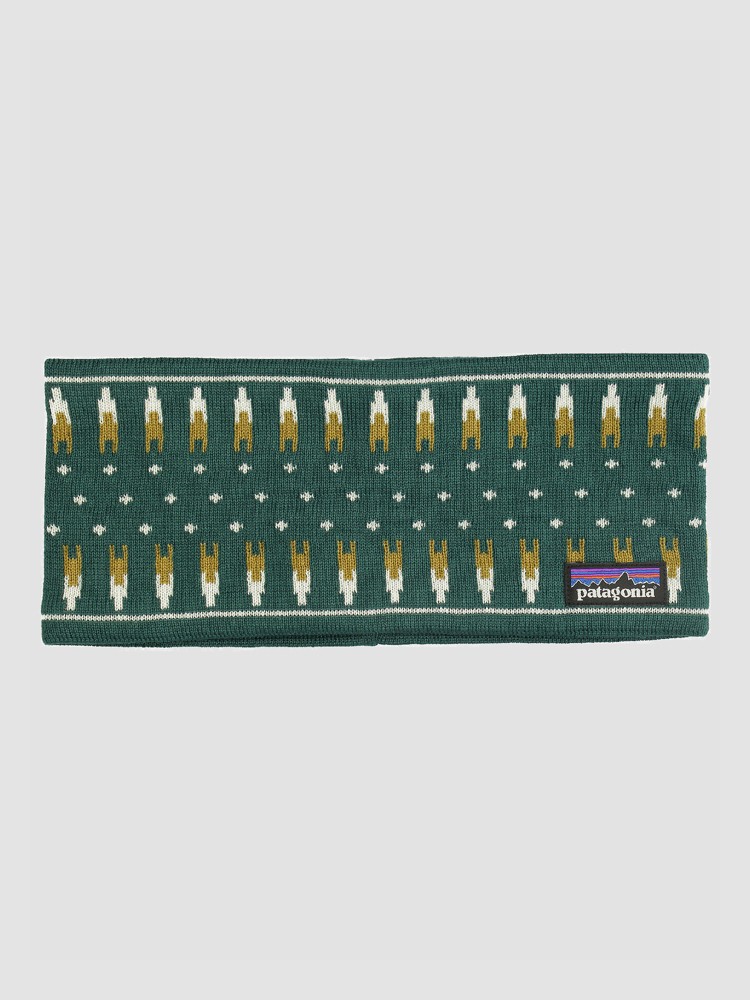 Шапка Patagonia Powder Town Stirnband, snowfall knit/dk borls gn
Шапка Patagonia Powder Town Stirnband, snowfall knit/dk borls gn