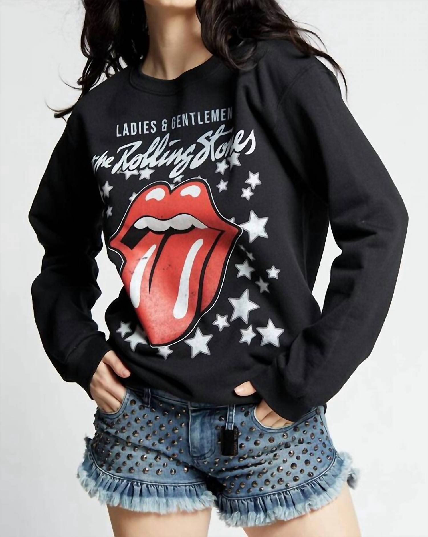 Приталенная толстовка Rolling Stones черного цвета Recycled Karma
Приталенная толстовка Rolling Stones черного цвета Recycled Karma