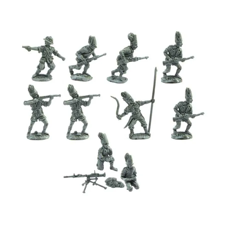 Эрирейский аскарис, Historical Miniatures - World War II - Italians (20mm) (Mirliton SG)
Эрирейский аскарис, Historical Miniatures - World War II - Italians (20mm) (Mirliton SG)