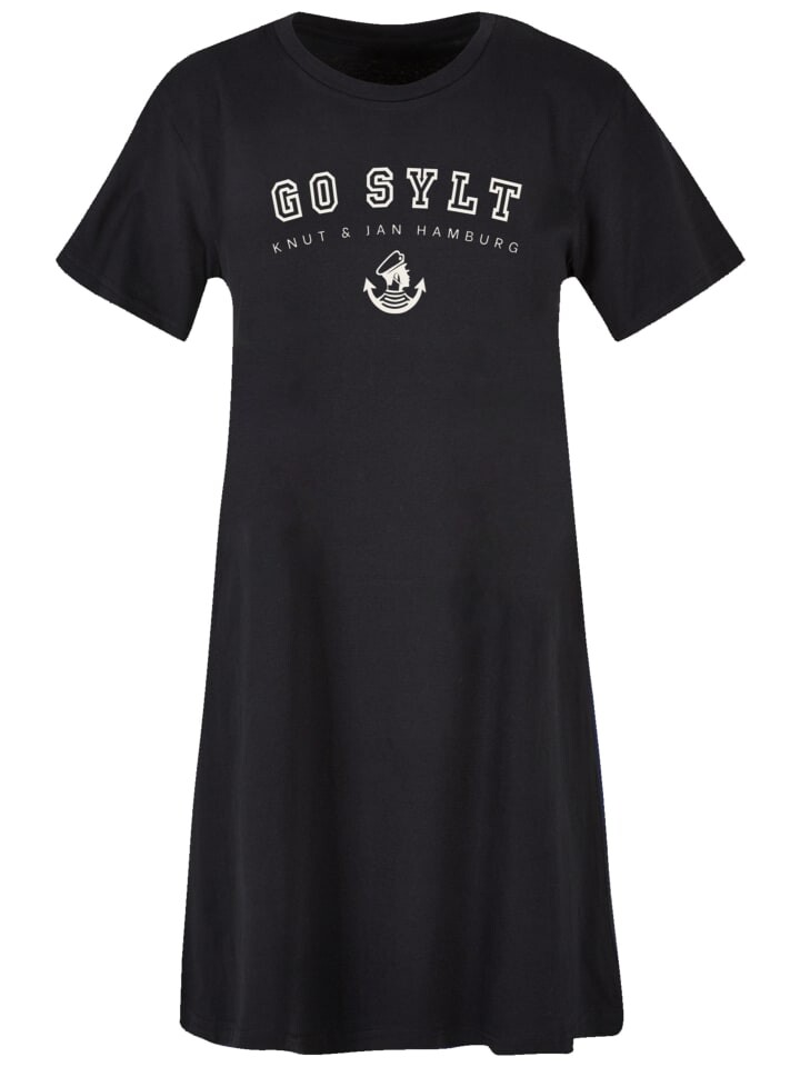 Короткое платье F4NT4STIC Ladies Tee Dress Go Sylt Knut & Jan Hamburg, черный
Короткое платье F4NT4STIC Ladies Tee Dress Go Sylt Knut & Jan Hamburg, черный
