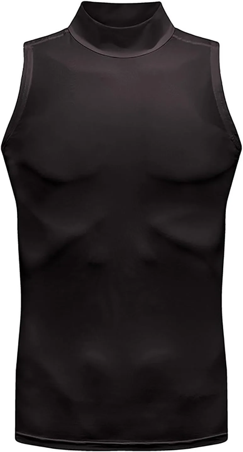 Мужская футболка-поло с воротником стойкой, быстросохнущая, без рукавов
Мужская футболка-поло с воротником стойкой, быстросохнущая, без рукавов