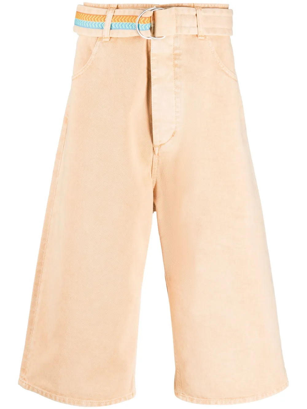 Джинсовые шорты-бермуды с поясом Marcelo Burlon County Of Milan, оранжевый
Джинсовые шорты-бермуды с поясом Marcelo Burlon County Of Milan, оранжевый