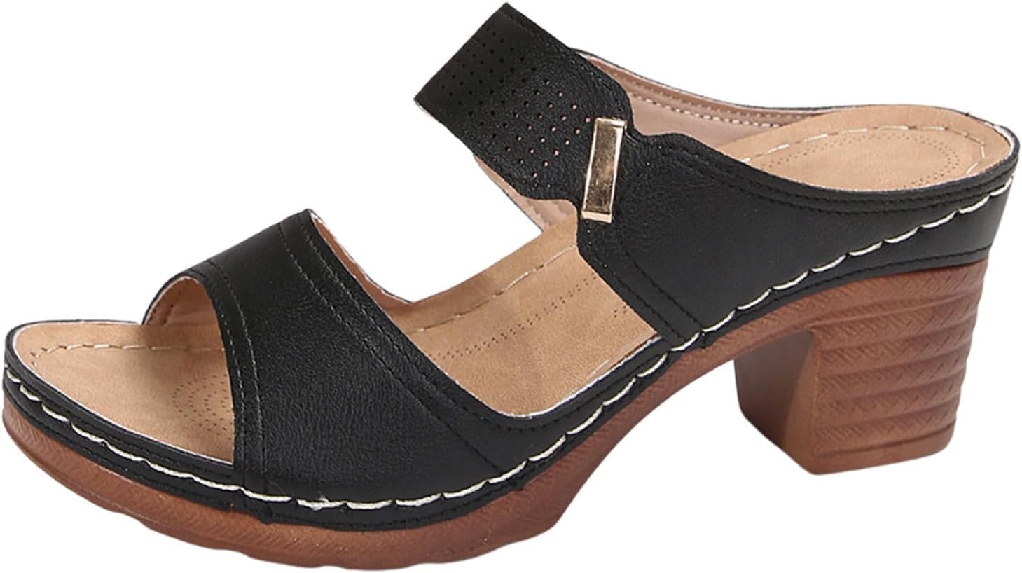 Женские сандалии ZWRXW Нарядные летние сандалии на танкетке Повседневные удобные ортопедические сандалии Сандалии с массивным каблуком Открытый носок Для ходьбы Танкетка Шлепанцы Слайды, черный
Женские сандалии ZWRXW Нарядные летние сандалии на танкетке Повседневные удобные ортопедические сандалии Сандалии с массивным каблуком Открытый носок Для ходьбы Танкетка Шлепанцы Слайды, черный