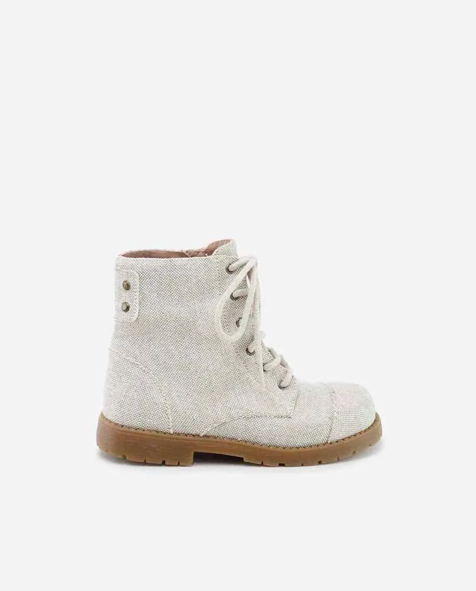 Детские льняные ботиночки натурального цвета Eli 1957, бежевый
Детские льняные ботиночки натурального цвета Eli 1957, бежевый