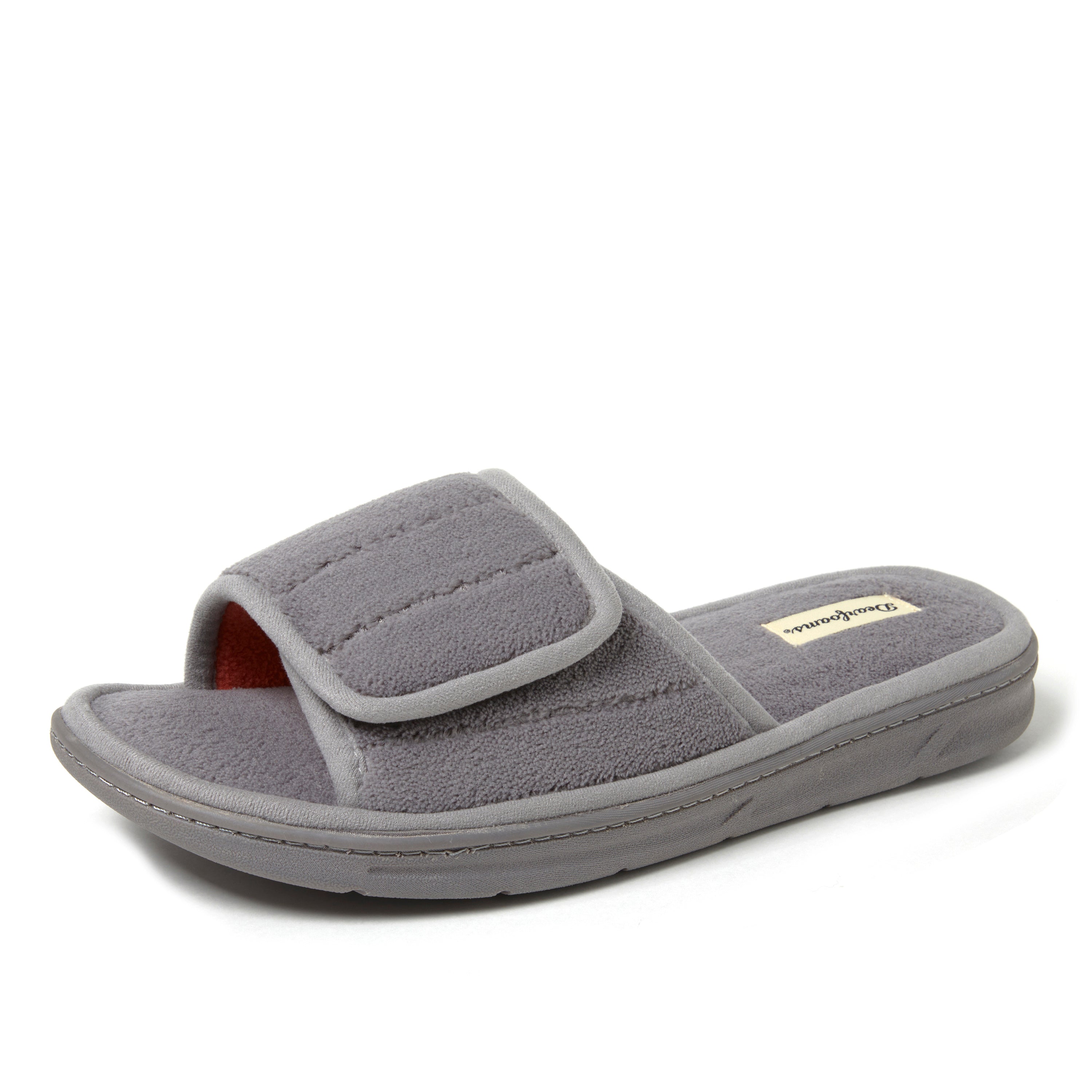 Dearfoams Мужские домашние тапочки Collin Terry с регулируемой подошвой для душа, цвет medium grey
Dearfoams Мужские домашние тапочки Collin Terry с регулируемой подошвой для душа, цвет medium grey