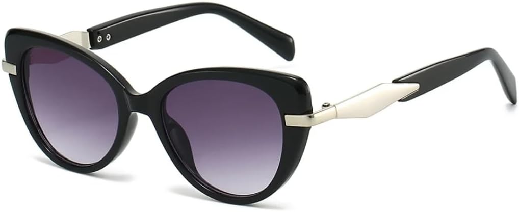 Солнцезащитные очки с защитой от УФ-излучения UV400 | Градиентная оправа «кошачий глаз» | Для женщин и мужчин, для занятий спортом на открытом воздухе и вождения DSVIGF, Black Grey
Солнцезащитные очки с защитой от УФ-излучения UV400 | Градиентная оправа «кошачий глаз» | Для женщин и мужчин, для занятий спортом на открытом воздухе и вождения DSVIGF, Black Grey