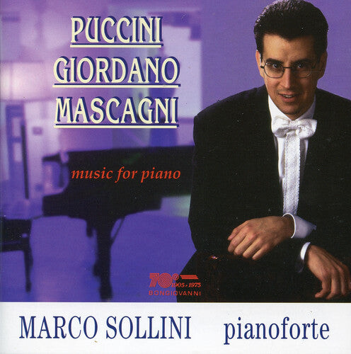 CD диск Puccini / Giordano / Mascagni: Marco Sollini Pianoforte
CD диск Puccini / Giordano / Mascagni: Marco Sollini Pianoforte
