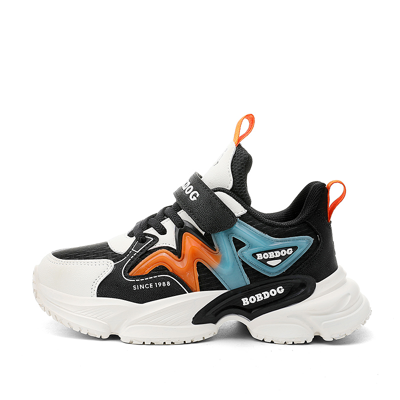 Нескользящие износостойкие низкие детские кроссовки для повседневной жизни BOBDOG, черный/оранжевый
Нескользящие износостойкие низкие детские кроссовки для повседневной жизни BOBDOG, черный/оранжевый