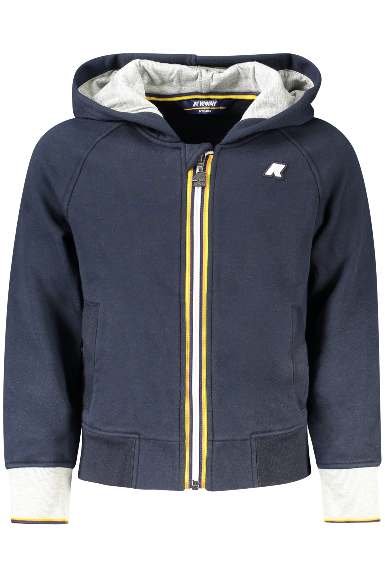 Толстовка мужская K-Way на молнии, синий / белый
Толстовка мужская K-Way на молнии, синий / белый