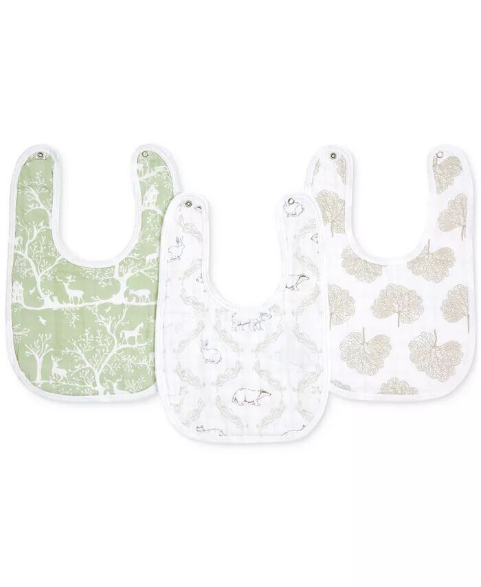 Муслиновые нагрудники Harmony Essential для мальчиков и девочек, набор из 3 шт Aden By Aden + Anais, зеленый
Муслиновые нагрудники Harmony Essential для мальчиков и девочек, набор из 3 шт Aden By Aden + Anais, зеленый