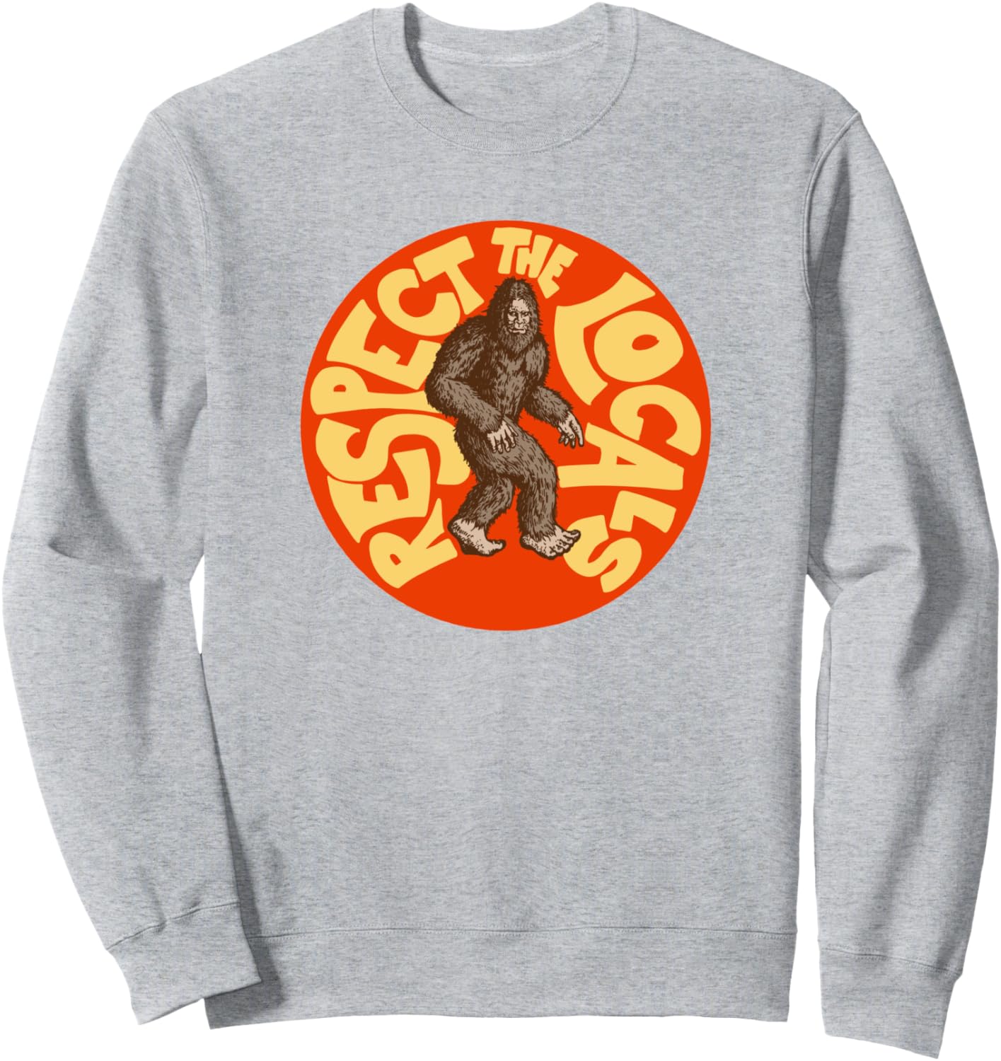 Уважайте местных! Забавная толстовка в стиле ретро с изображением Бигфута и Сасквоча Sasquatch Garage, серый
Уважайте местных! Забавная толстовка в стиле ретро с изображением Бигфута и Сасквоча Sasquatch Garage, серый